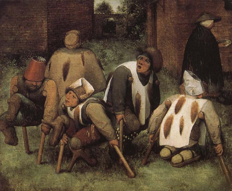 Pieter Bruegel Beggars Spain oil painting art